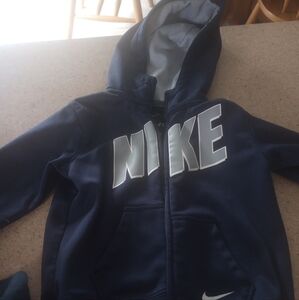 Nike Kids Dark Blue Hoodie